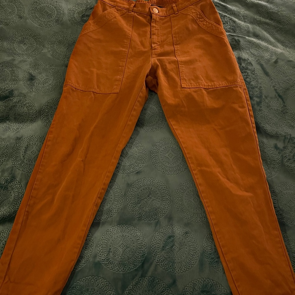 Big Bud Press Pencil Pants in Spicy Mustard (Medium)